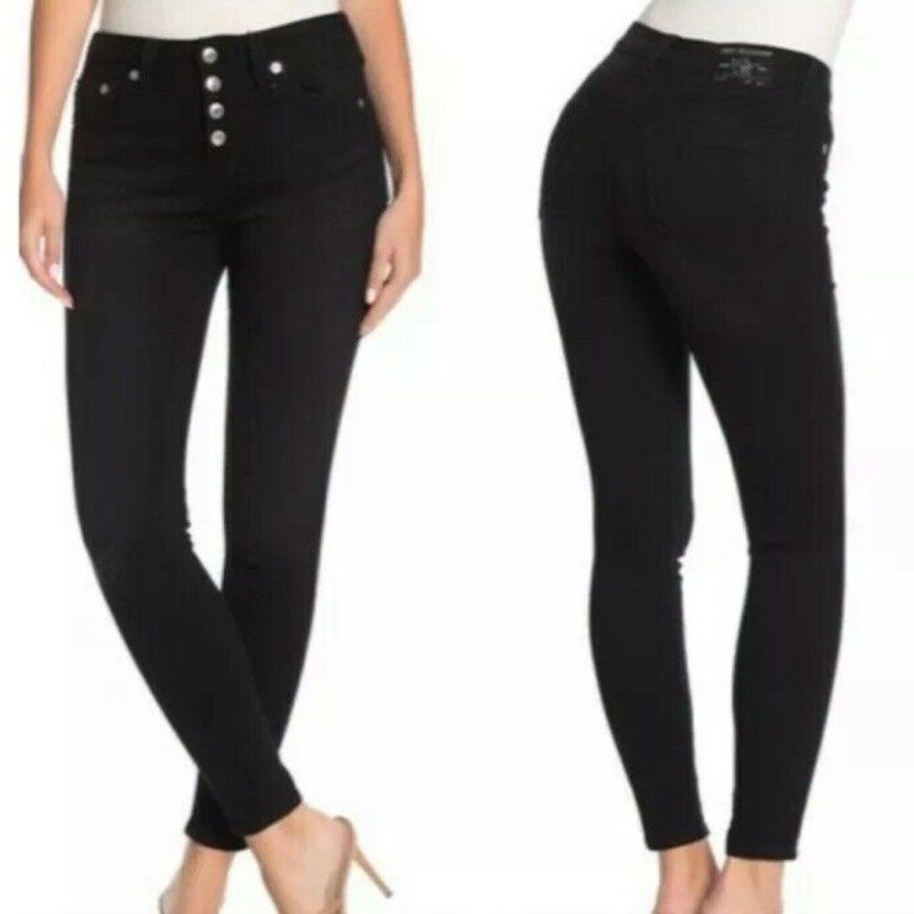 True Religion Jennie Curvy Skinny Jeans High Rise